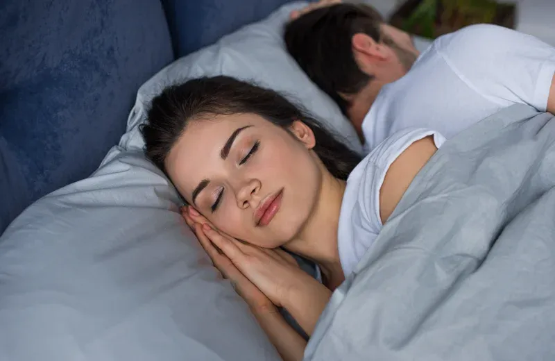 sleeping in a bed bug free bed